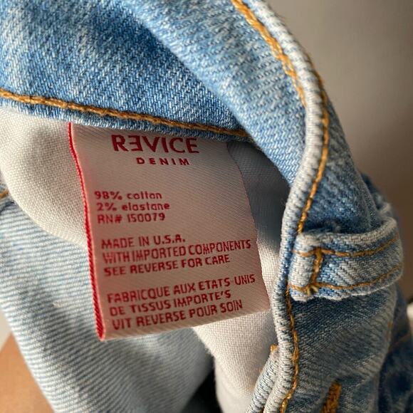 Revice sz 26 block color button mother jeans - Picture 5 of 9